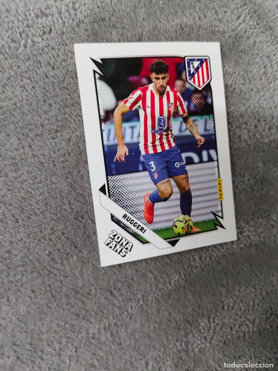 Cromos de F&uacute;tbol: 34 PANINI CLUB ATLETICO DE MADRID 25 26 RUGGERI ZONA FANS 2025 2026