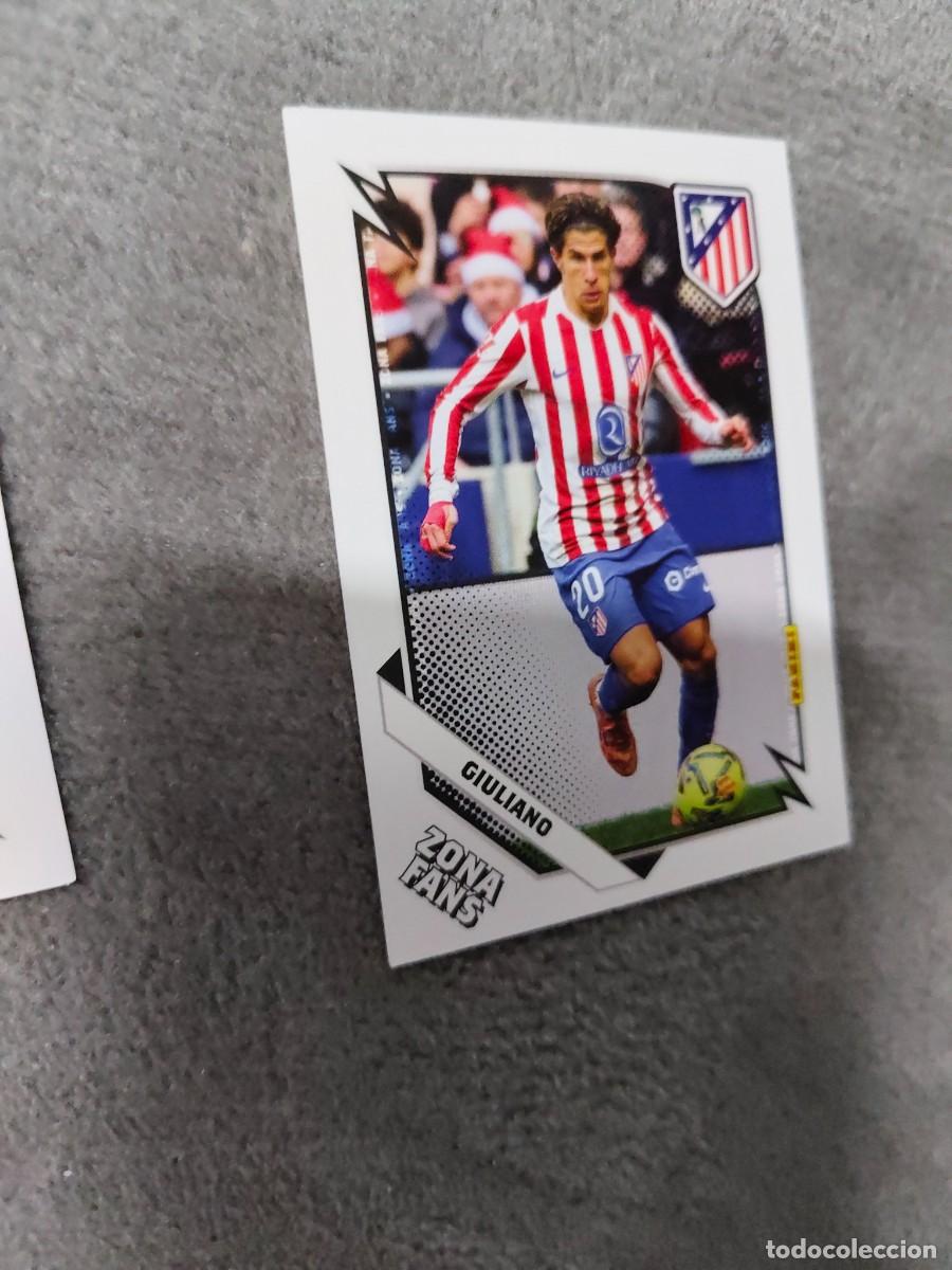 Cromos de Futebol: 39 PANINI CLUB ATLETICO DE MADRID 25 26 GIULIANO ZONA FANS 2025 2026