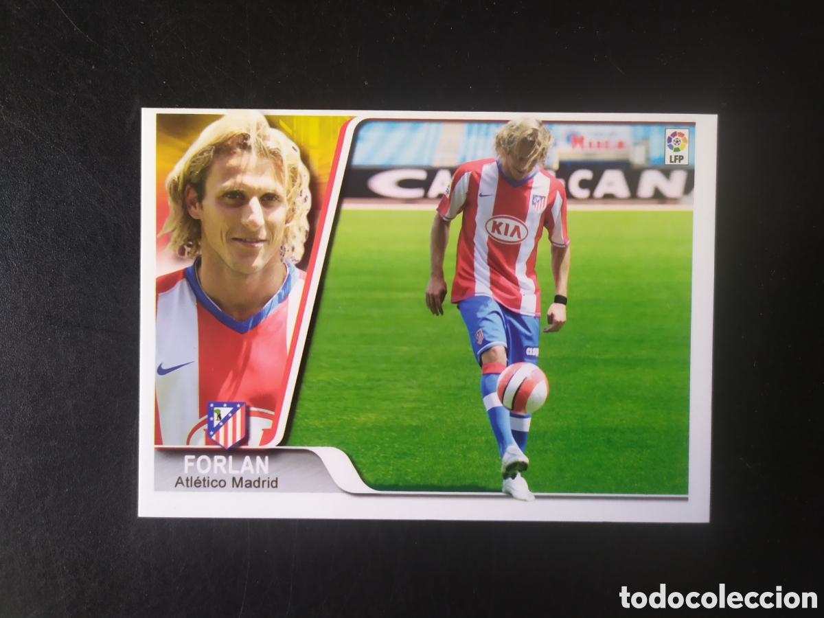 Cromos de F&uacute;tbol: Mundicromo ediciones estadio 2007 2008 07 08 Forlan fichaje n&deg; 367 Atl&eacute;tico Madrid