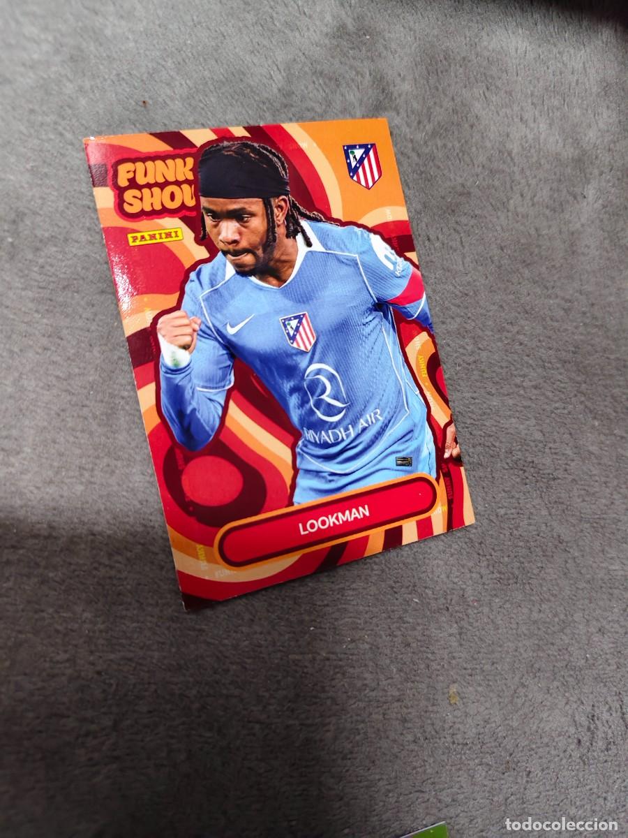 Cromos de F&uacute;tbol: 53 PANINI CLUB ATLETICO DE MADRID 25 26 LOOKMAN FUNKY SHOW 2025 2026