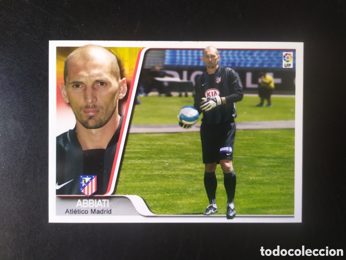 Cromos de F&uacute;tbol: Mundicromo ediciones estadio 2007 2008 07 08 Abbiati n&deg; 112 Atl&eacute;tico Madrid