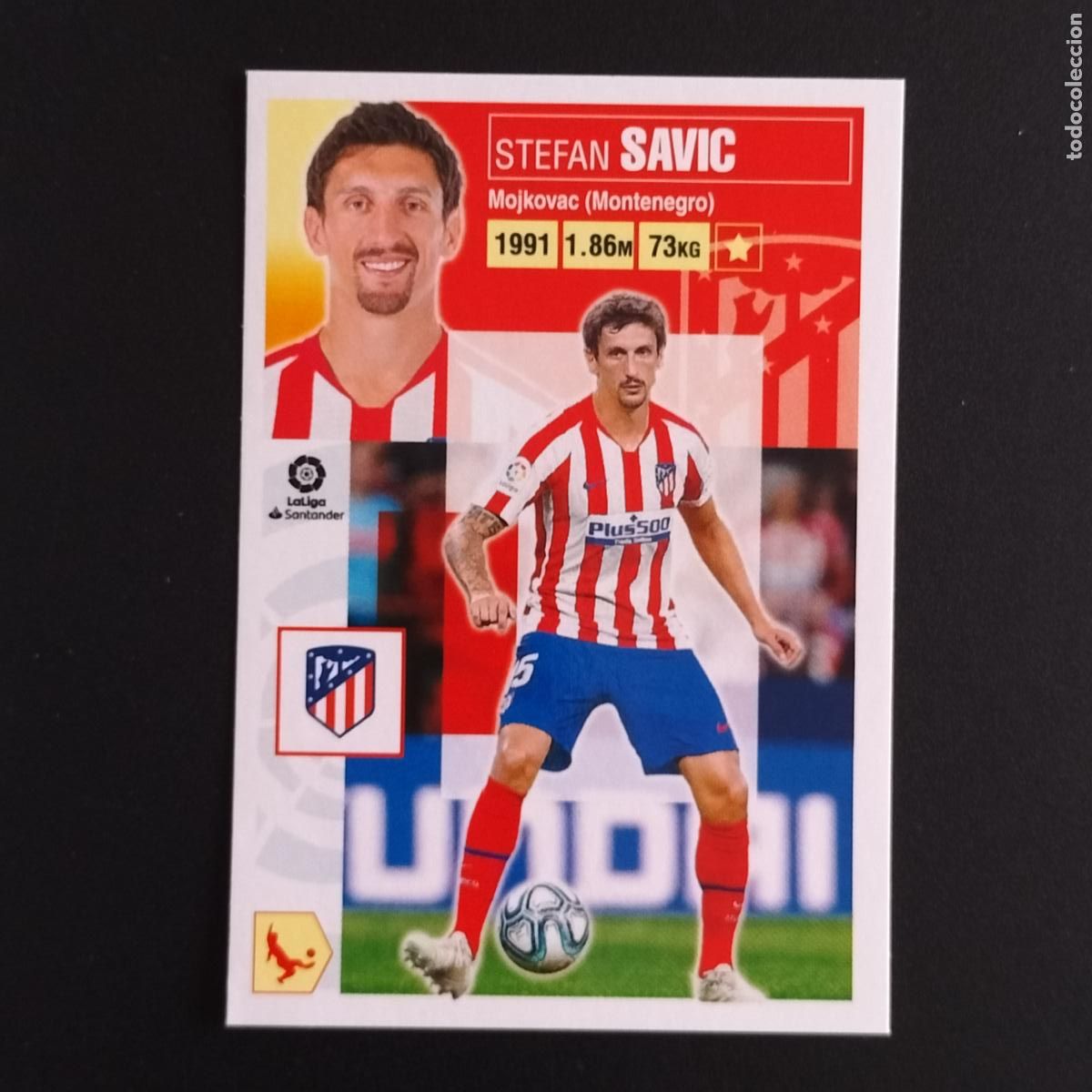 Cromos de F&uacute;tbol: N&ordm; 5 SAVIC AT MADRID LALIGA SANTANDER ESTE 2020 2021 20 21 LIGA PANINI