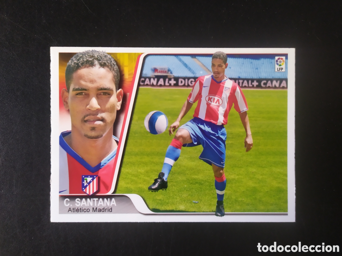 Cromos de F&uacute;tbol: Mundicromo ediciones estadio 2007 2008 07 08 Cleber Santana n&deg; 120 Atl&eacute;tico Madrid