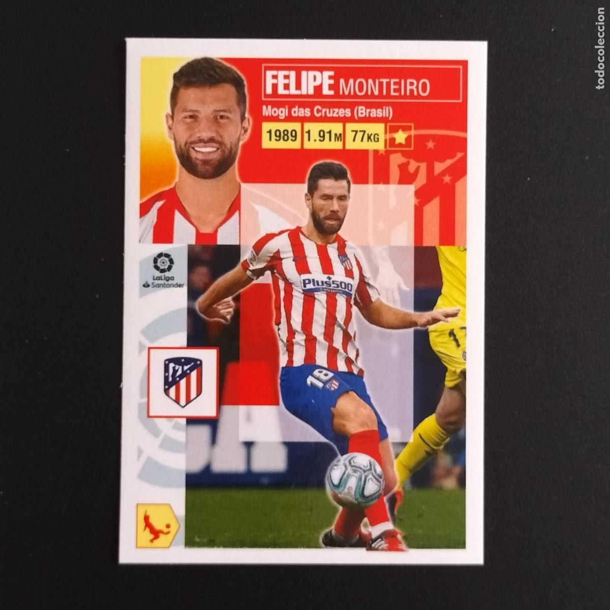Cromos de F&uacute;tbol: N&ordm; 6 FELIPE AT MADRID LALIGA SANTANDER ESTE 2020 2021 20 21 LIGA PANINI