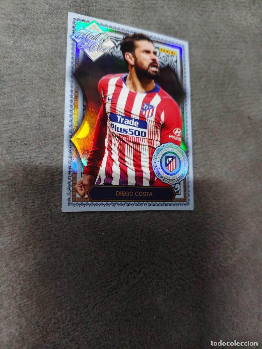 Cromos de F&uacute;tbol: HH9 PANINI CLUB ATLETICO DE MADRID 25 26 DIEGO COSTA HALL OF H&Eacute;ROES 2025 2026
