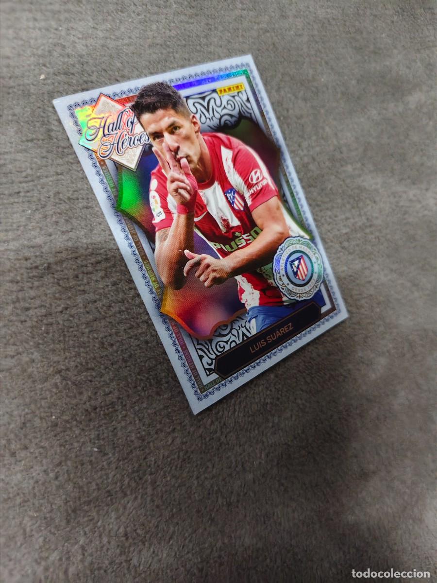 Cromos de F&uacute;tbol: HH10 PANINI CLUB ATLETICO DE MADRID 25 26 LUIS SU&Aacute;REZ HALL OF H&Eacute;ROES 2025 2026