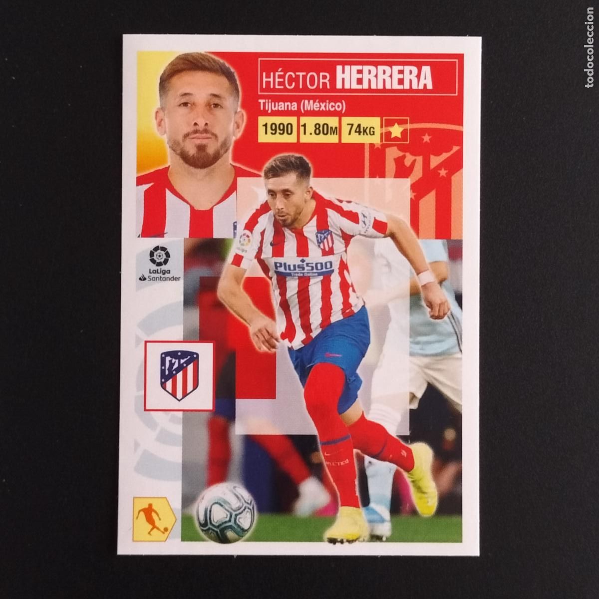 Fu&szlig;ball-Sticker: N&ordm; 11 B HECTOR HERRERA AT MADRID CROMOS LALIGA SANTANDER ESTE 2020 2021 20 21 LIGA PANINI