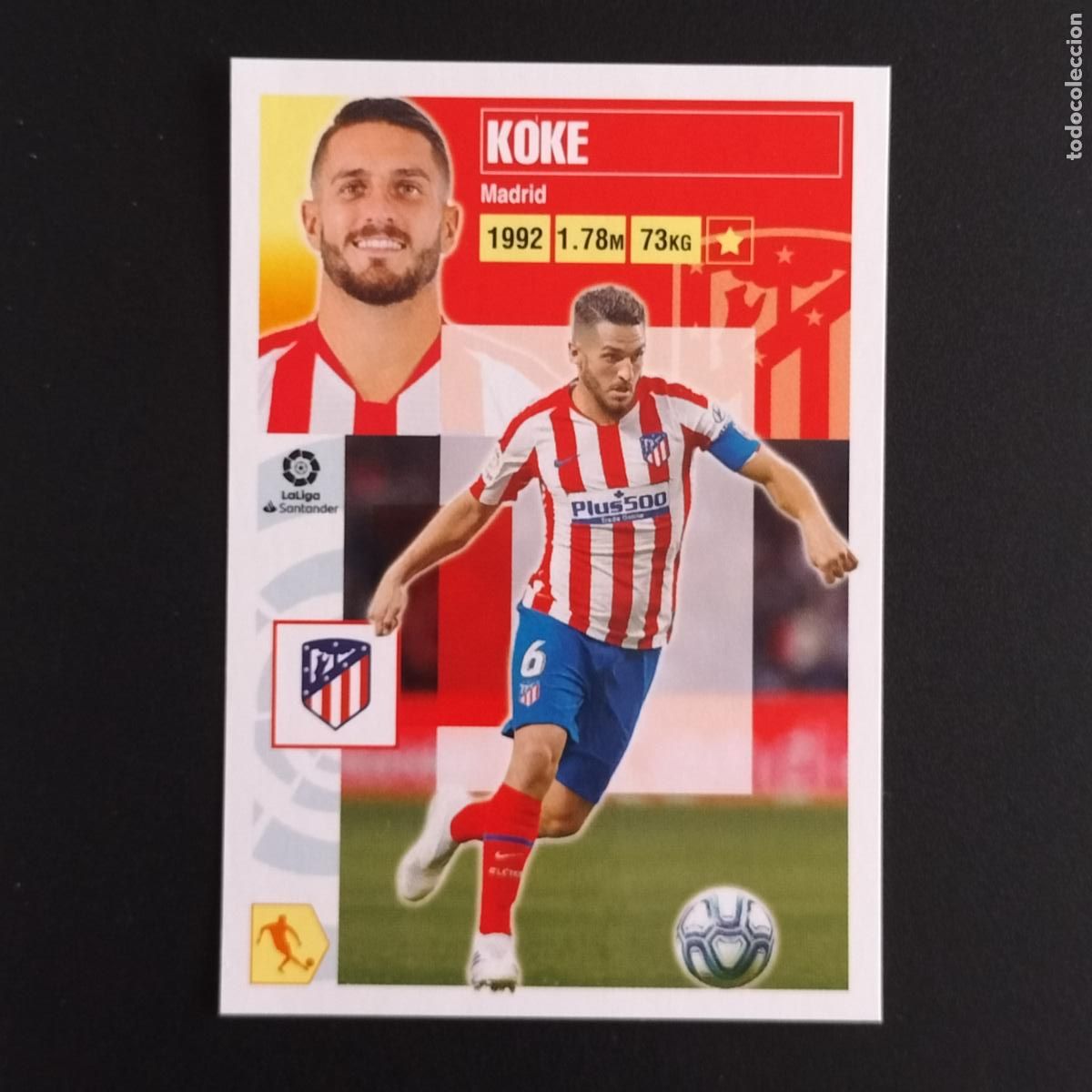 Cromos de F&uacute;tbol: N&ordm; 12 KOKE AT MADRID CROMOS LALIGA SANTANDER ESTE 2020 2021 20 21 LIGA PANINI