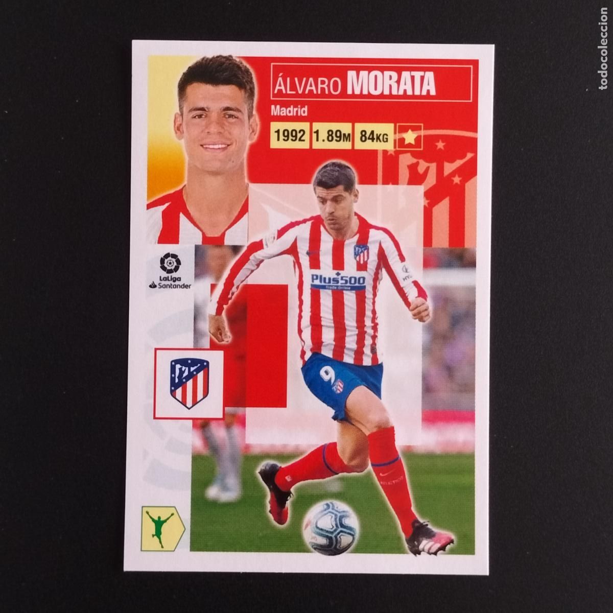 Cromos de F&uacute;tbol: N&ordm; 17 MORATA AT MADRID CROMOS LALIGA SANTANDER ESTE 2020 2021 20 21 LIGA PANINI
