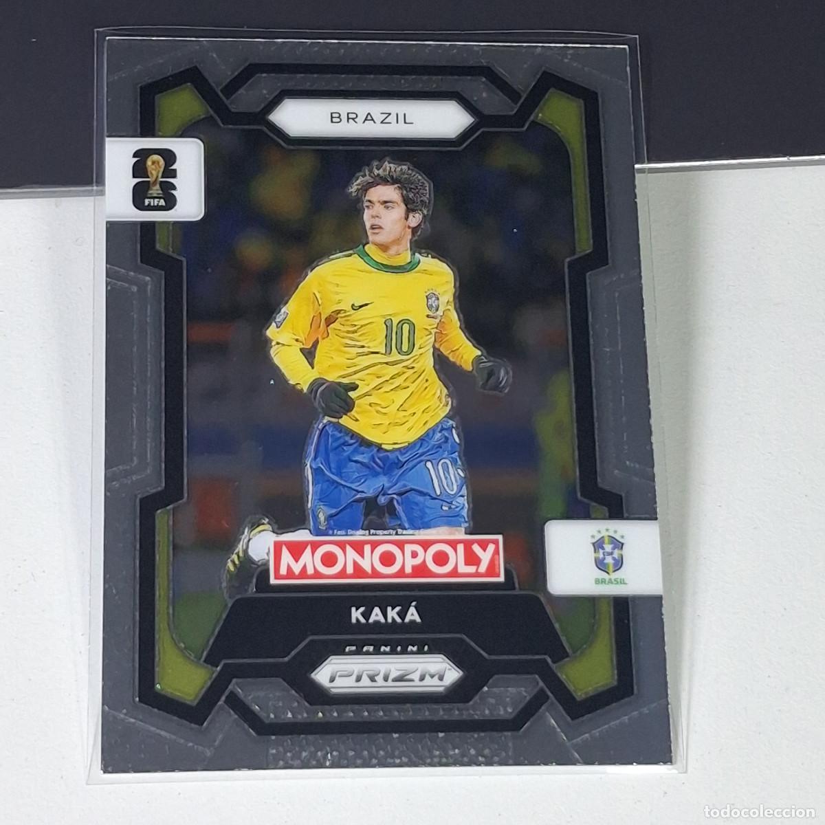 Cromos de F&uacute;tbol: B17 19 KAKA BRASIL BRAZIL FIFA WORLD CUP 2026 PANINI PRIZM MONOPOLY COLECCI&Oacute;N ALBUM MUNDIAL