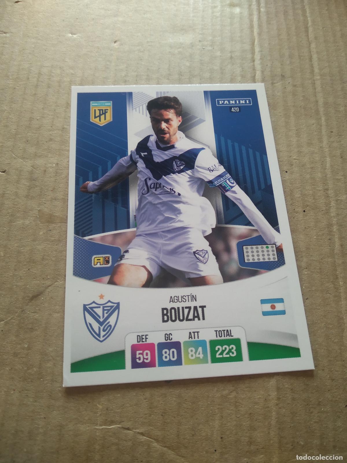 Cromos de F&uacute;tbol: 420 AGUSTIN BOUZAT VELEZ CROMO FUTBOL ARGENTINO PANINI LIGA ARGENTINA 2024 ADRENALYN
