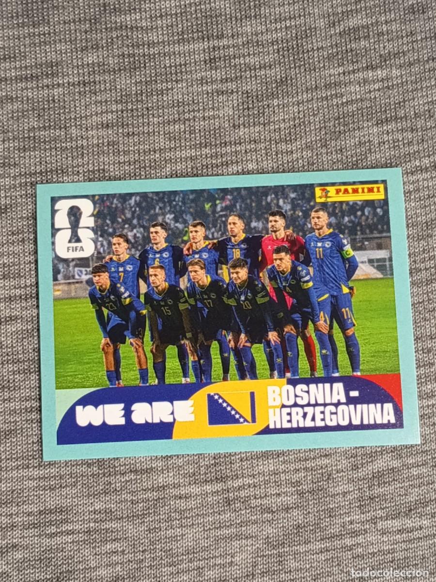 Cromos de F&uacute;tbol: ALINEACI&Oacute;N BOSNIA BIH 13 STICKER MUNDIAL 2026 PANINI FIFA WORLD CUP NUEVO