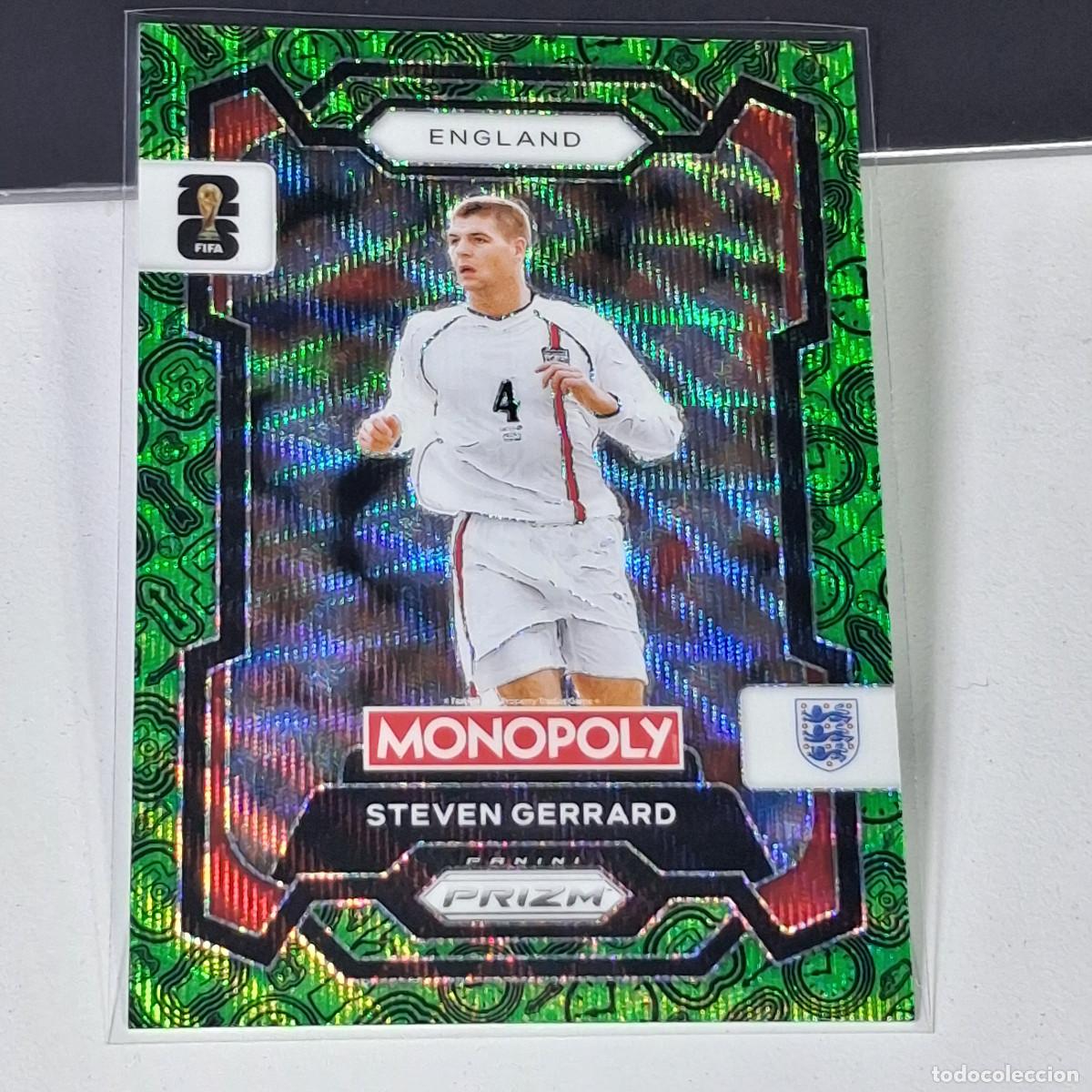Cromos de F&uacute;tbol: B17 23 STEVEN GERRARD ENGLAND FIFA WORLD CUP 2026 PANINI PRIZM MONOPOLY COLECCI&Oacute;N ALBUM MUNDIAL