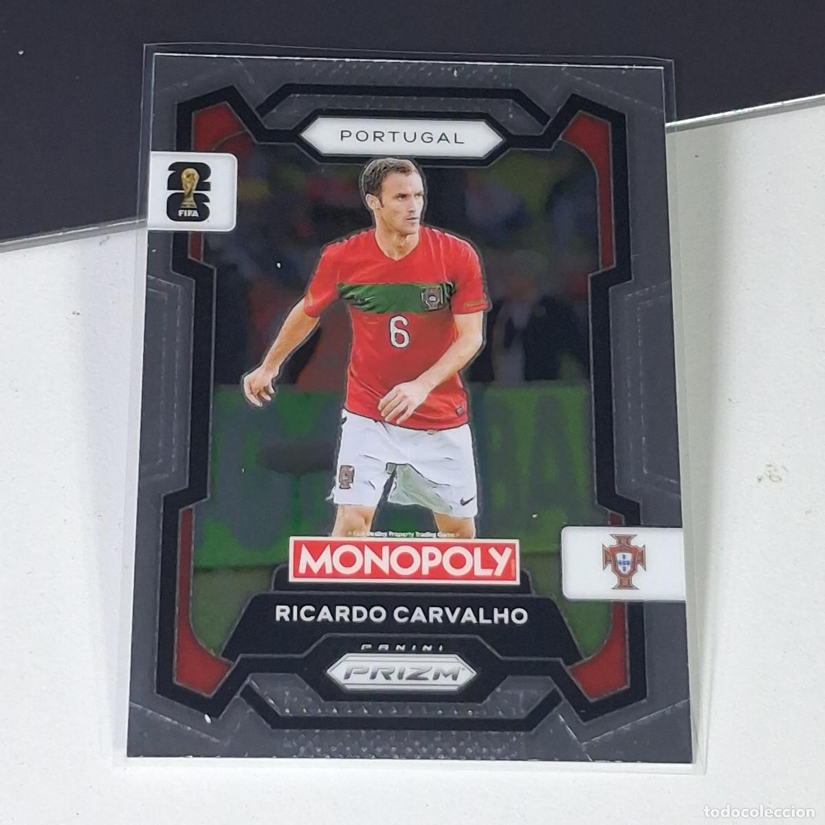 Cromos de F&uacute;tbol: B17 32 RICARDO CARVALHO PORTUGAL FIFA WORLD CUP 2026 PANINI PRIZM MONOPOLY COLECCI&Oacute;N ALBUM MUNDIAL