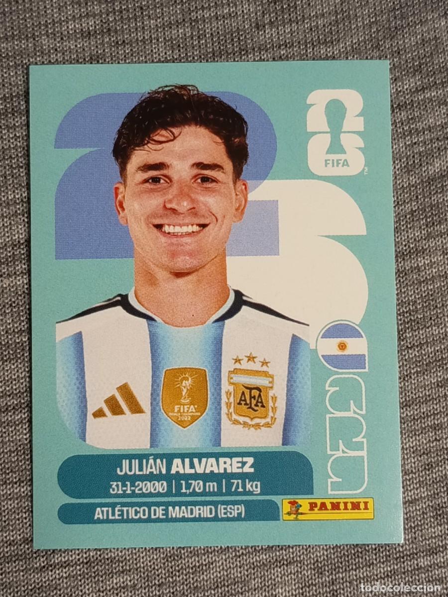 Cromos de F&uacute;tbol: JULIAN ALVAREZ ARG 19 STICKER MUNDIAL 2026 PANINI FIFA WORLD CUP NUEVO