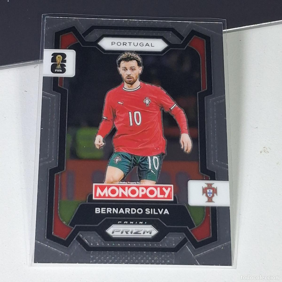 Cromos de F&uacute;tbol: B17 33 BERNARDO SILVA PORTUGAL FIFA WORLD CUP 2026 PANINI PRIZM MONOPOLY COLECCI&Oacute;N ALBUM MUNDIAL