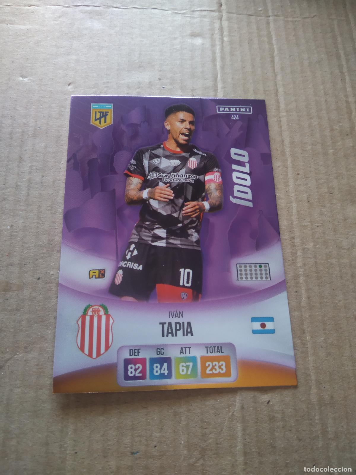 Cromos de F&uacute;tbol: 424 IVAN TAPIA BARRACAS CENTRAL CROMO FUTBOL ARGENTINO PANINI LIGA ARGENTINA 2024 ADRENALYN