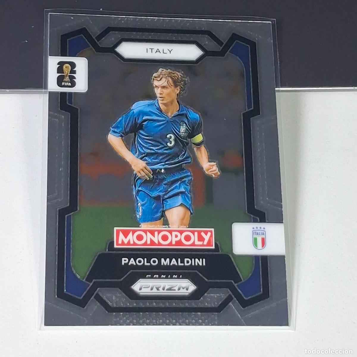 Cromos de F&uacute;tbol: B17 37 PAOLO MALDINI ITALIA FIFA WORLD CUP 2026 PANINI PRIZM MONOPOLY COLECCI&Oacute;N ALBUM MUNDIAL
