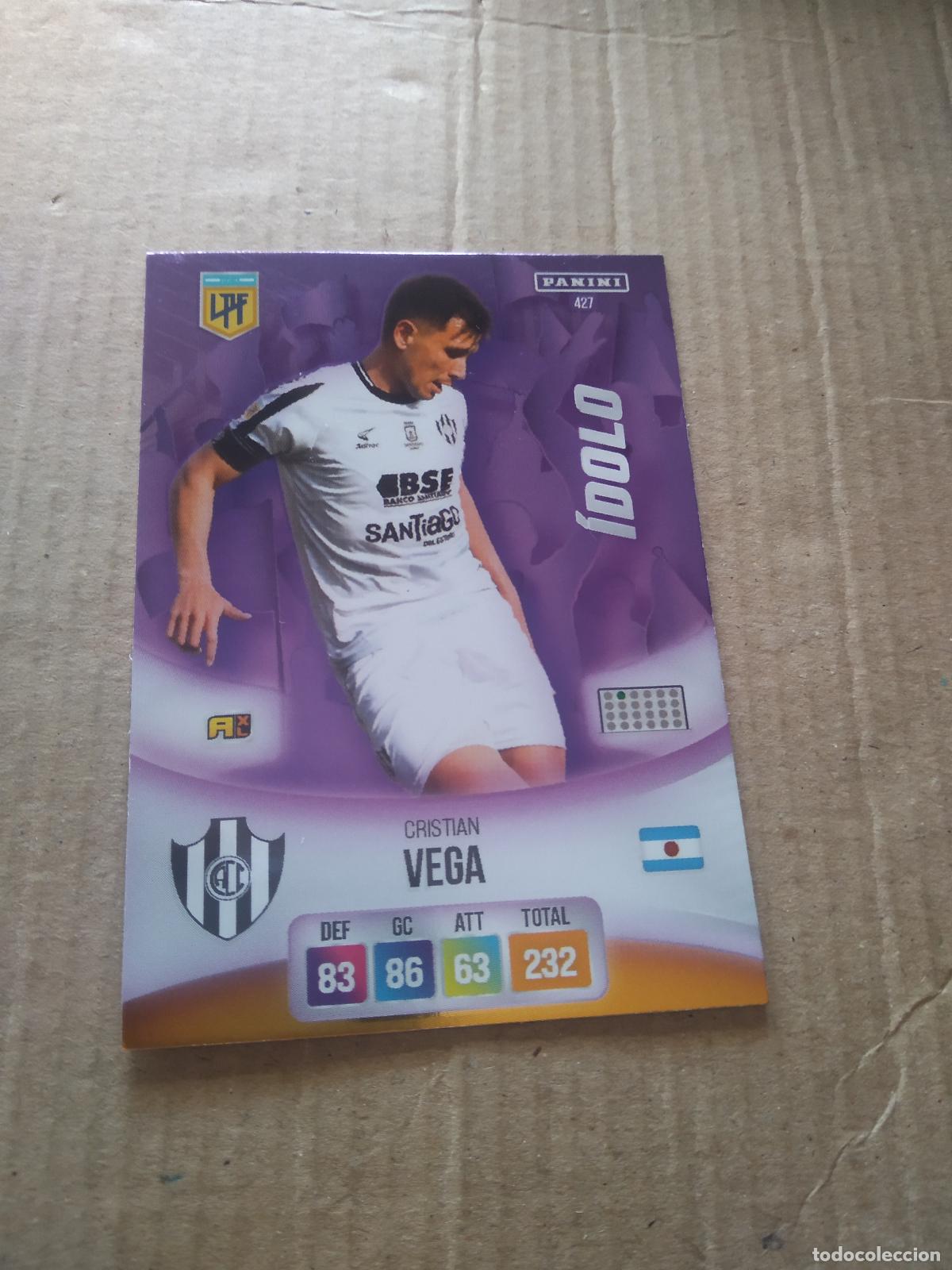 Cromos de F&uacute;tbol: 427 CRISTIAN VEGA CENTRAL CORDOBA CROMO FUTBOL ARGENTINO PANINI LIGA ARGENTINA 2024 ADRENALYN
