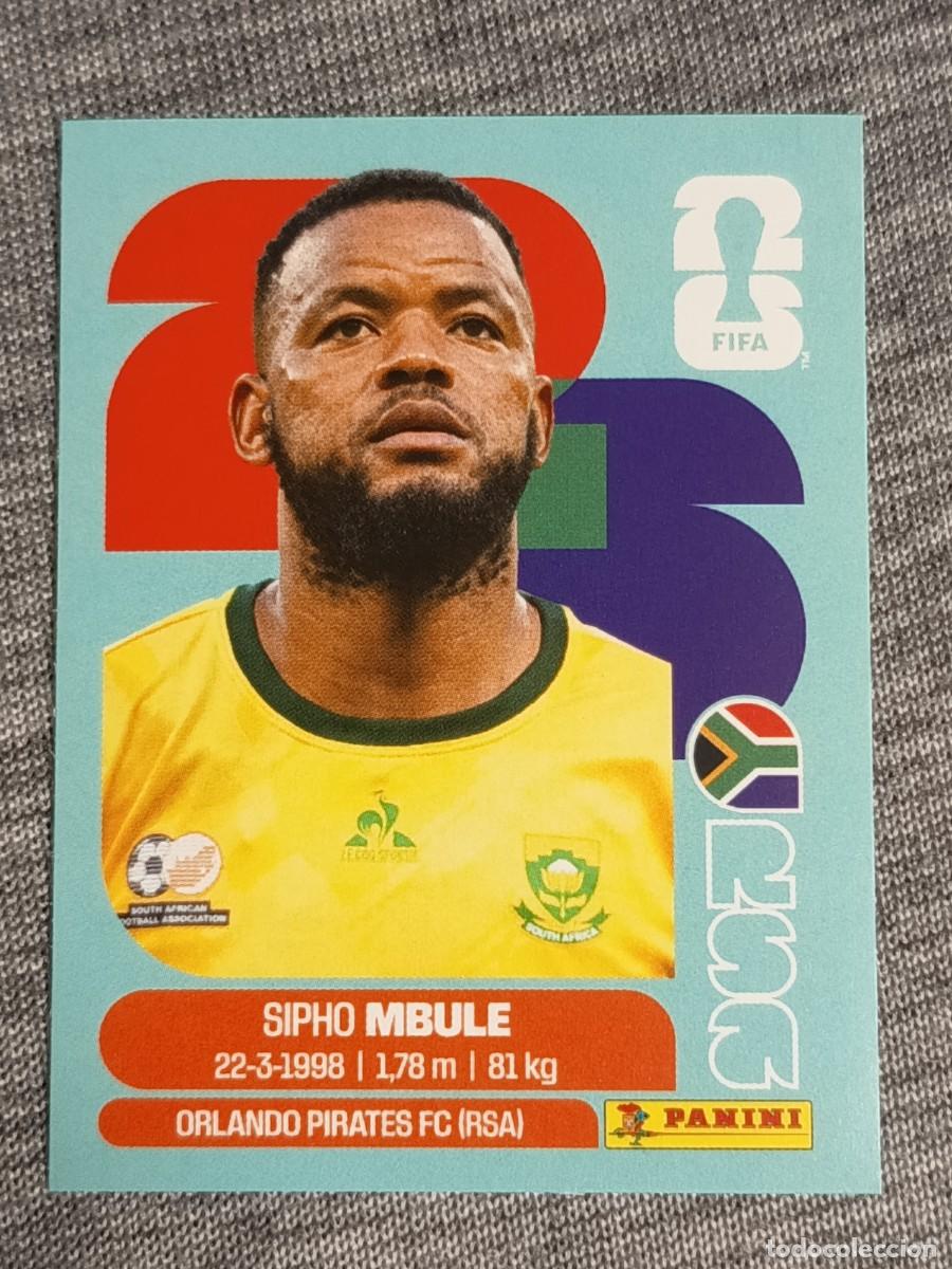 Football Stickers: MBULE RSA 16 STICKER MUNDIAL 2026 PANINI FIFA WORLD CUP NUEVO