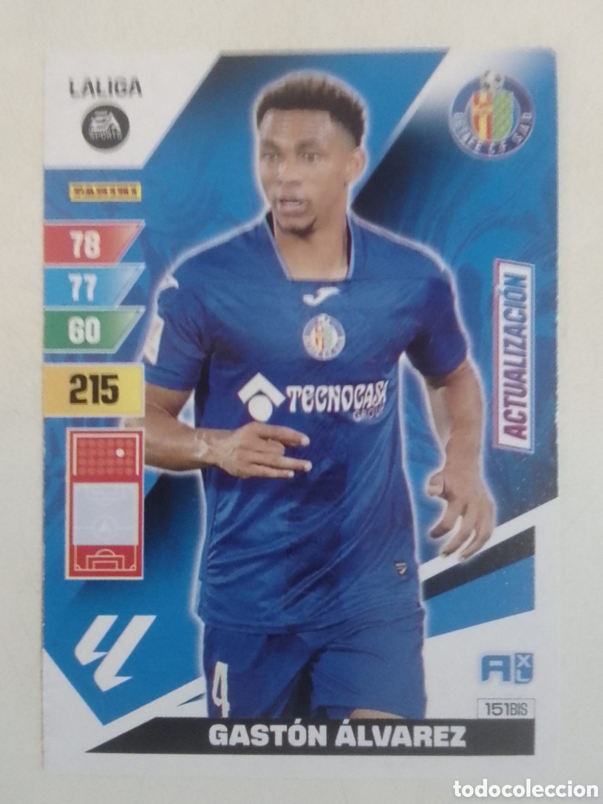 Cromos de F&uacute;tbol: Adrenalyn XL 2023-24 n&deg; 151 BIS Gast&oacute;n &Aacute;lvarez &bull; Getafe. ACTUALIZACI&Oacute;N.