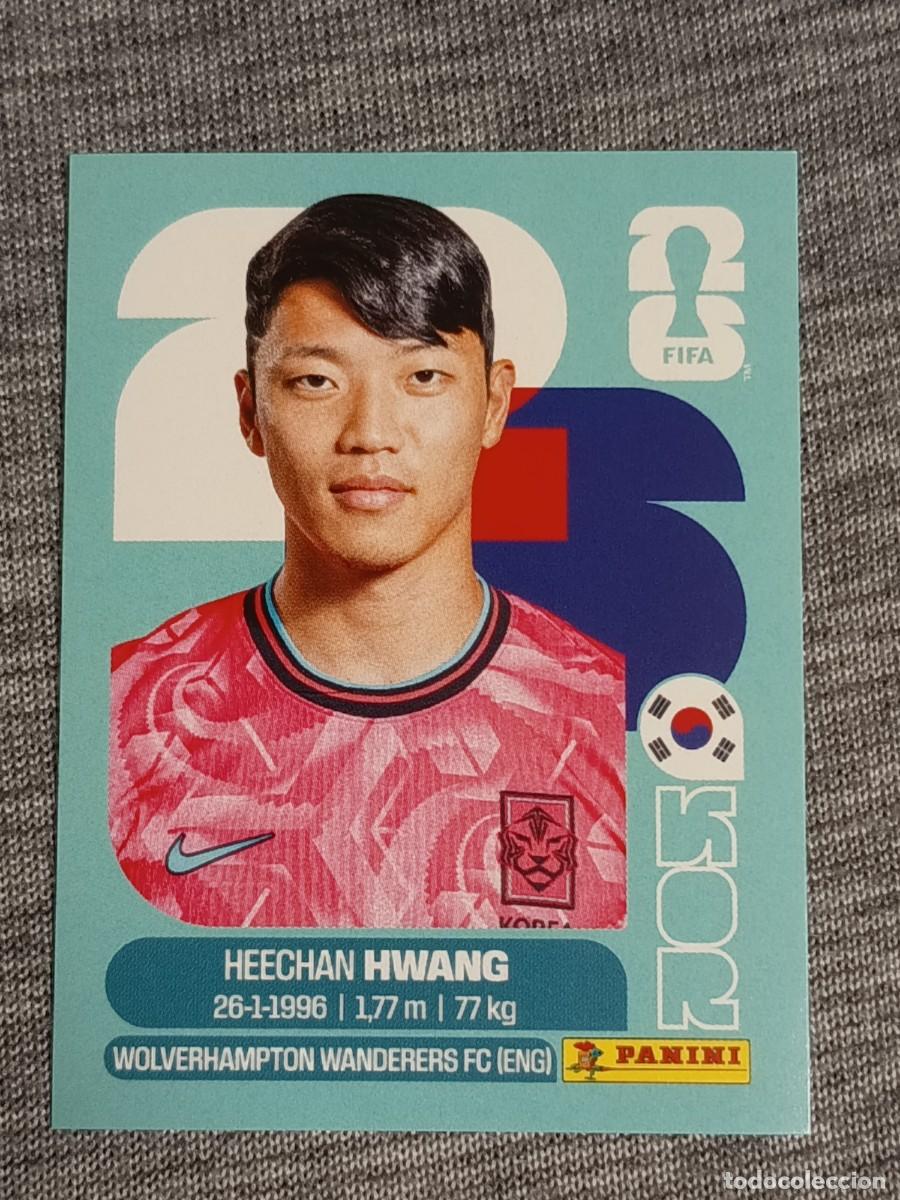 Football Stickers: HEECHAN HWANG KOR 19 STICKER MUNDIAL 2026 PANINI FIFA WORLD CUP NUEVO
