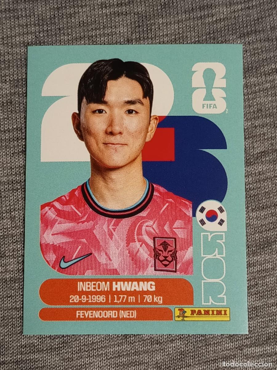 Football Stickers: INBEOM HWANG KOR 11 STICKER MUNDIAL 2026 PANINI FIFA WORLD CUP NUEVO