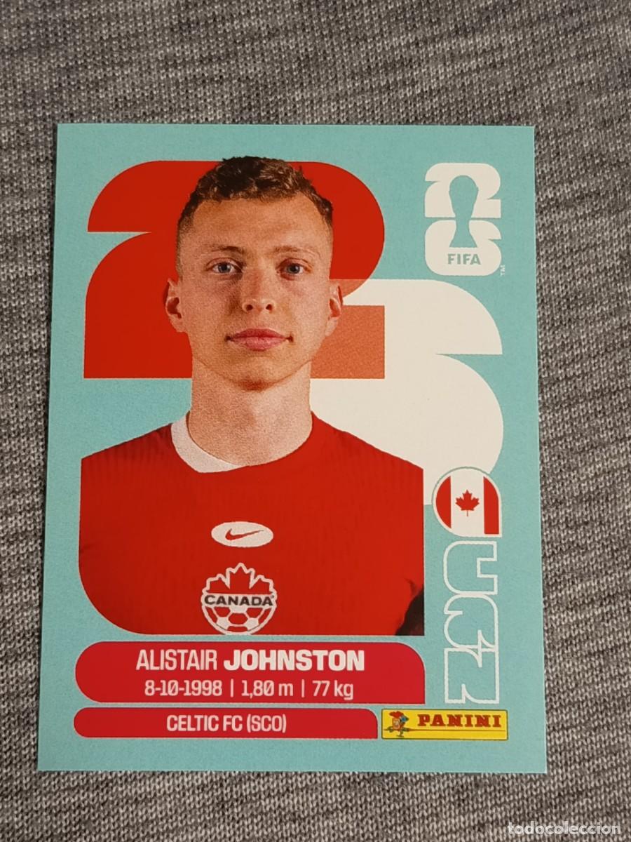 Football Stickers: JOHNSTON CAN 4 STICKER MUNDIAL 2026 PANINI FIFA WORLD CUP NUEVO