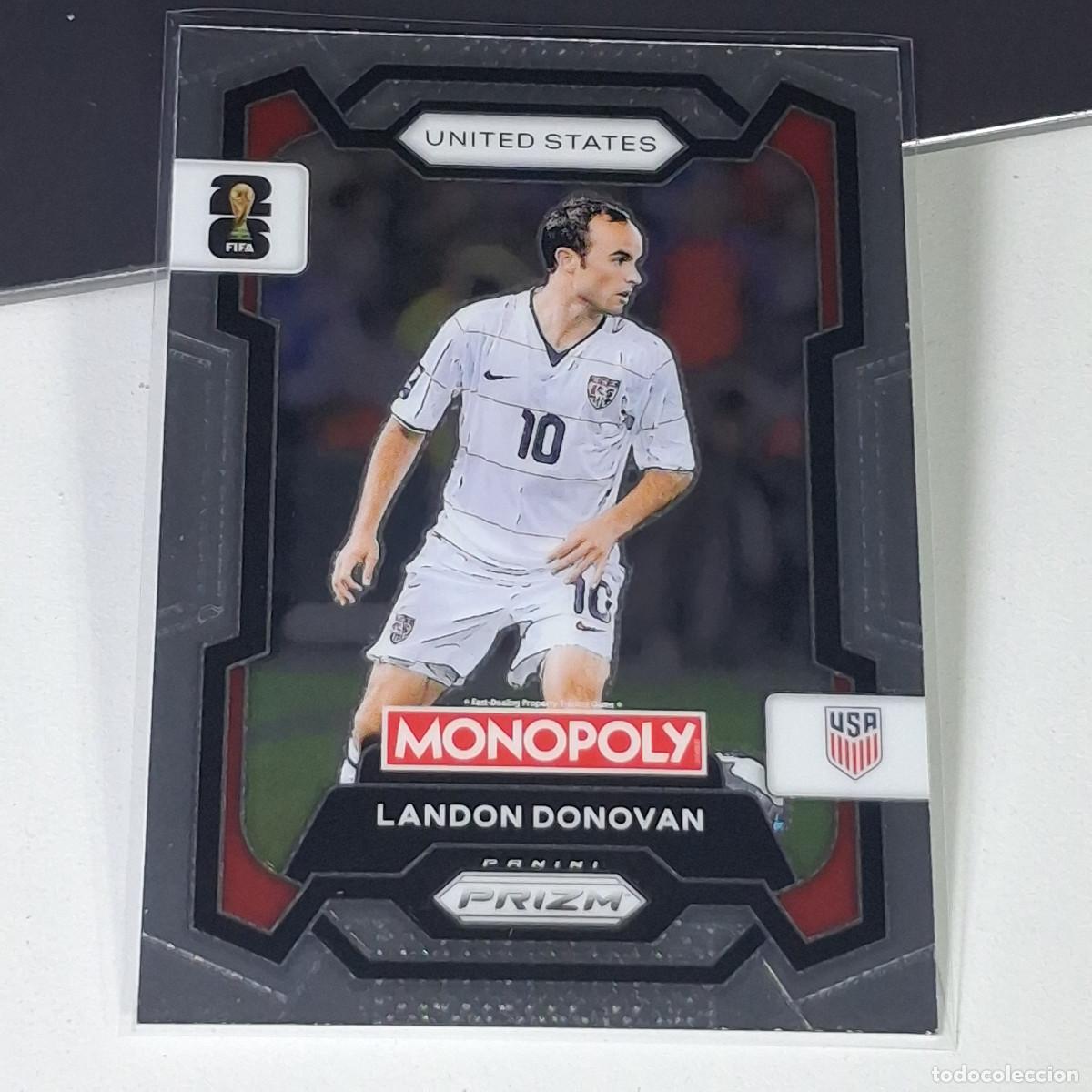 Cromos de Futebol: B17 LANDON DONOVAN 48 USA EEUU FIFA WORLD CUP 2026 PANINI PRIZM MONOPOLY COLECCI&Oacute;N MUNDIAL