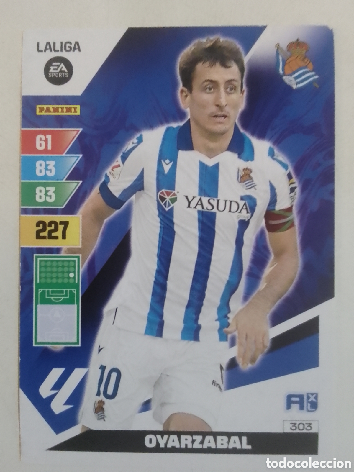 Cromos de F&uacute;tbol: Adrenalyn XL 2023-24 n&deg; 303 Oyarzabal &bull; Real Sociedad.