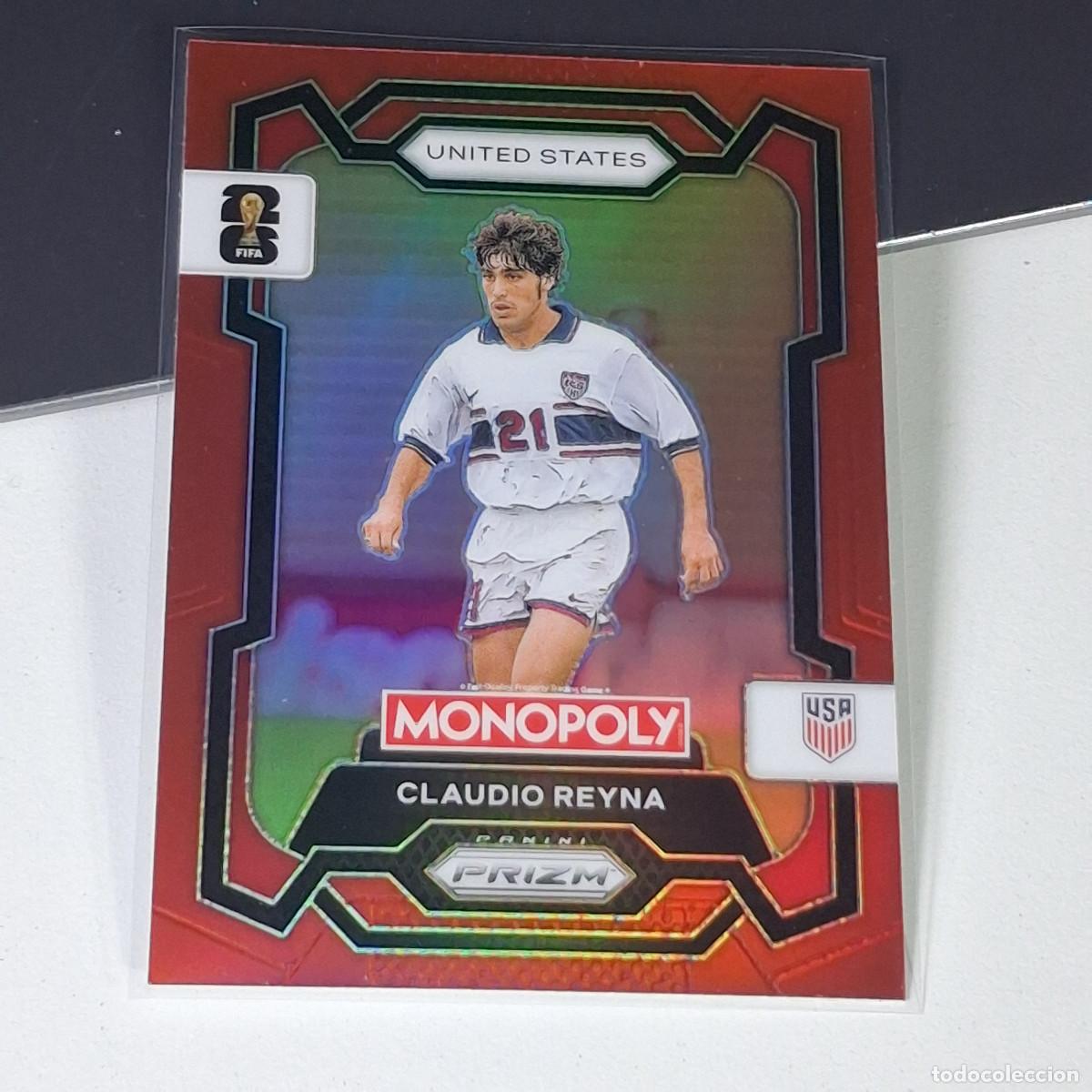 Cromos de F&uacute;tbol: B17 49 CLAUDIO REYNA ESTADOS USA EEUU FIFA WORLD CUP 2026 PANINI PRIZM MONOPOLY COLECCI&Oacute;N MUNDIAL