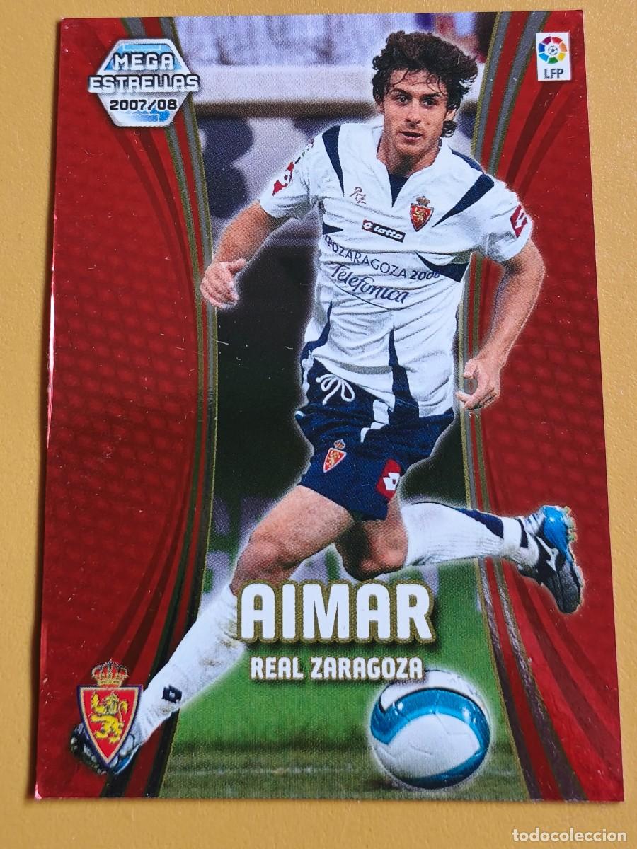 Cromos de F&uacute;tbol: aimar, 2007 08 mega estrellas