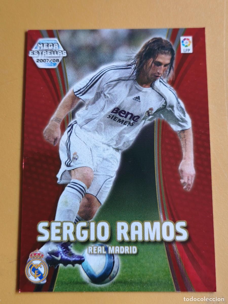 Cromos de F&uacute;tbol: sergio ramos, 2007 08 mega estrellas
