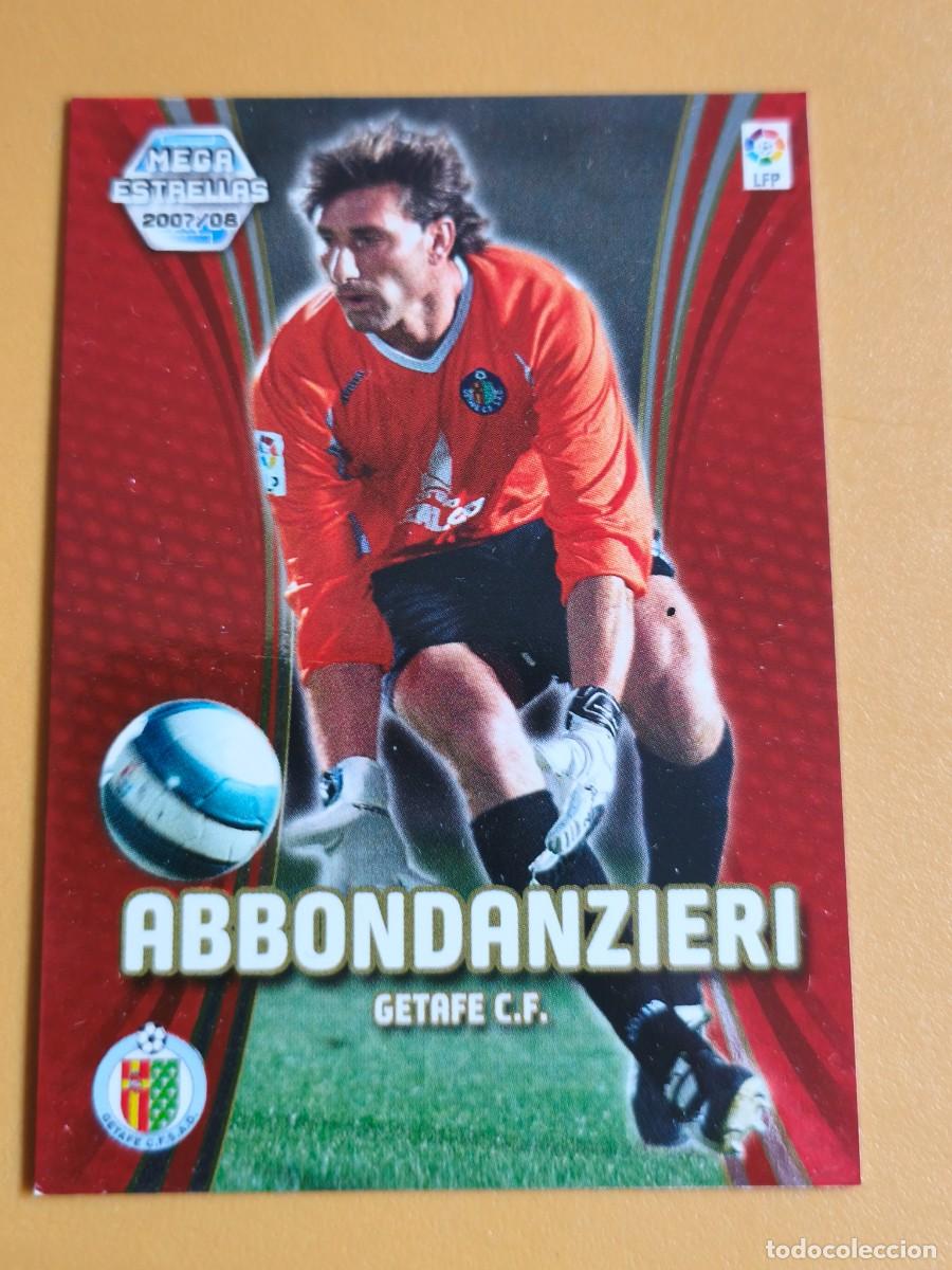 Cromos de F&uacute;tbol: abbondanzieri, 2007 08 mega estrellas