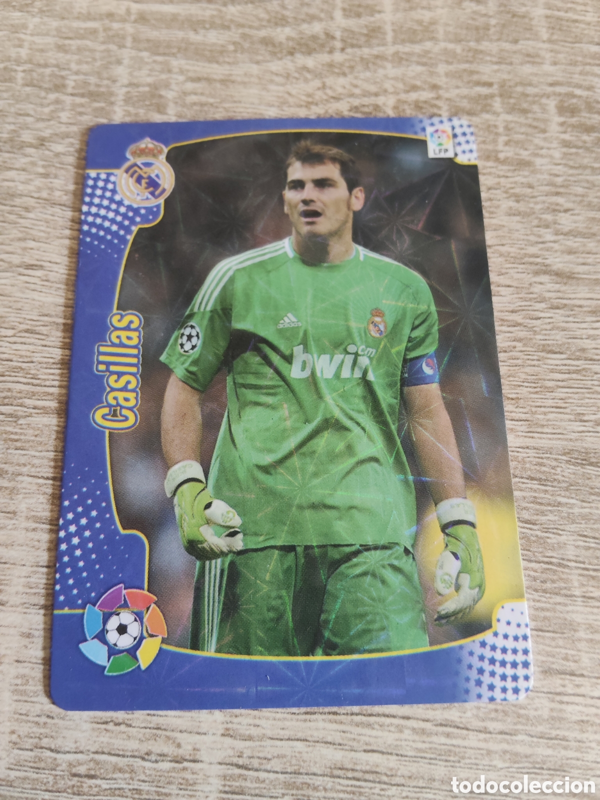 Cartes &agrave; collectionner de Football: Casillas Real Madrid cima de la liga