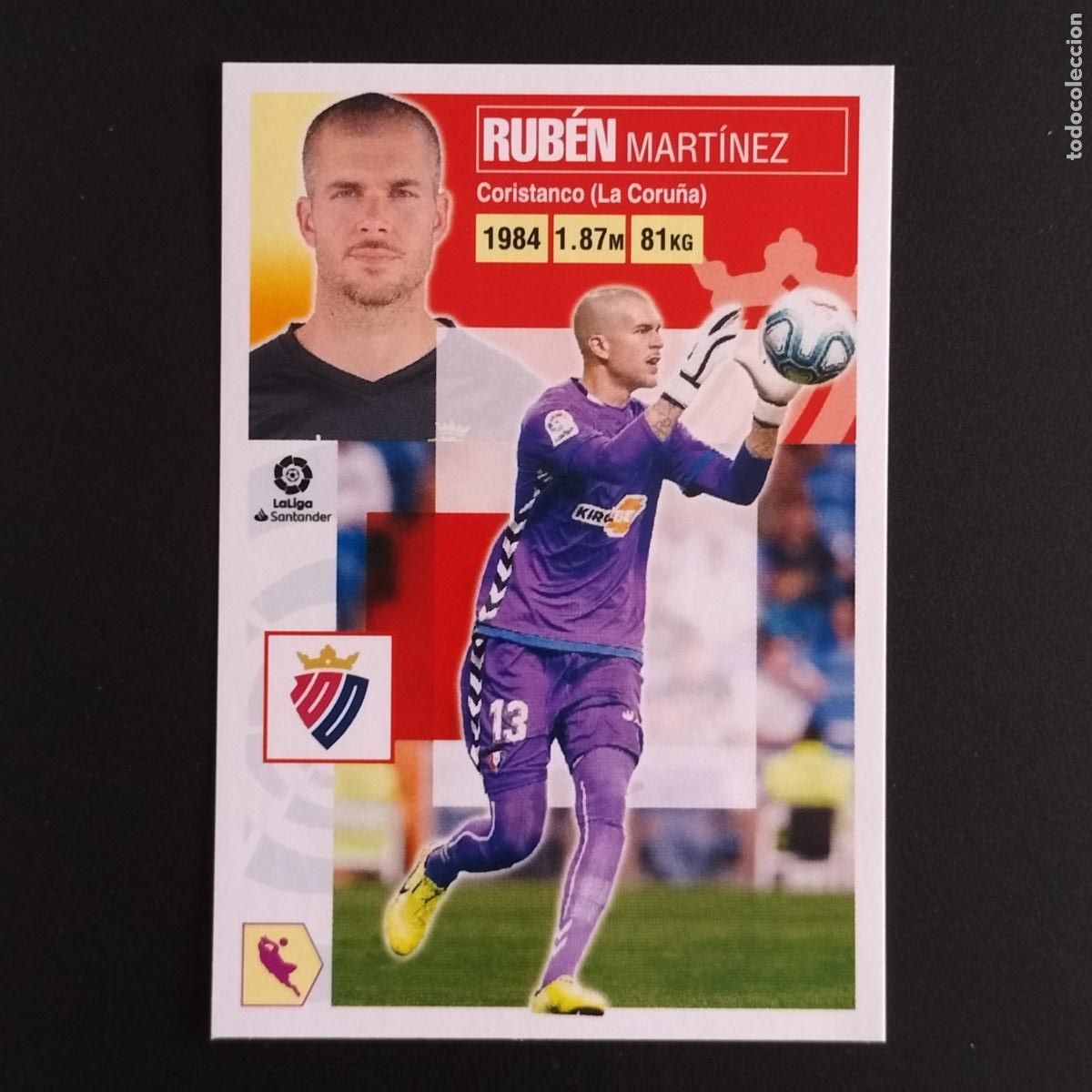 Cromos de F&uacute;tbol: N&ordm; 2 RUBEN OSASUNA CROMOS LALIGA SANTANDER ESTE 2020 2021 20 21 LIGA PANINI