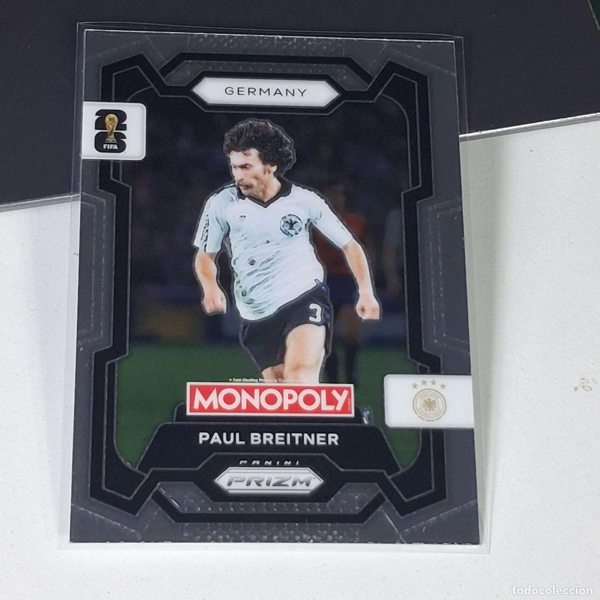Cromos de F&uacute;tbol: B17 BREITNER 63 GERMANY ALEMANIA FIFA WORLD CUP 2026 PANINI PRIZM MONOPOLY COLECCI&Oacute;N ALBUM MUNDIAL
