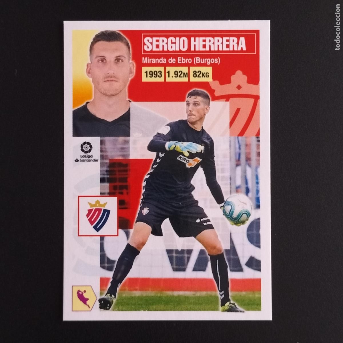 Cromos de F&uacute;tbol: N&ordm; 3 SERGIO HERRERA OSASUNA CROMOS LALIGA SANTANDER ESTE 2020 2021 20 21 LIGA PANINI