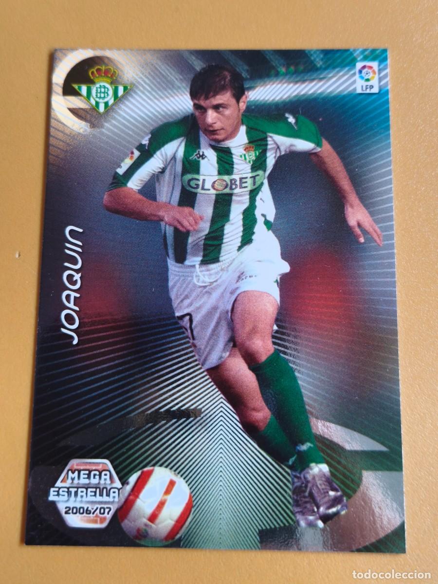 Cromos de F&uacute;tbol: joaquin, 2006 07 mega estrellas