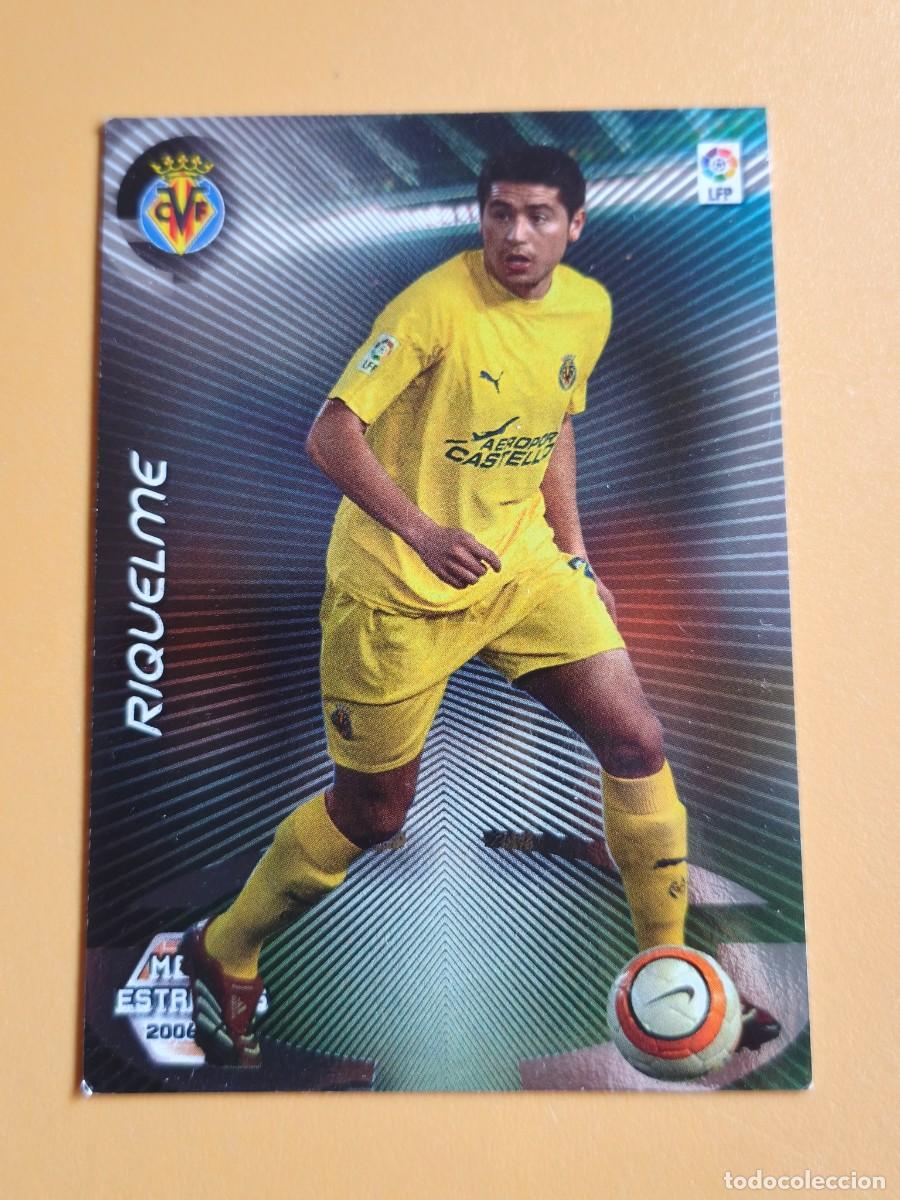 Cromos de F&uacute;tbol: riquelme, 2006 07 mega estrellas