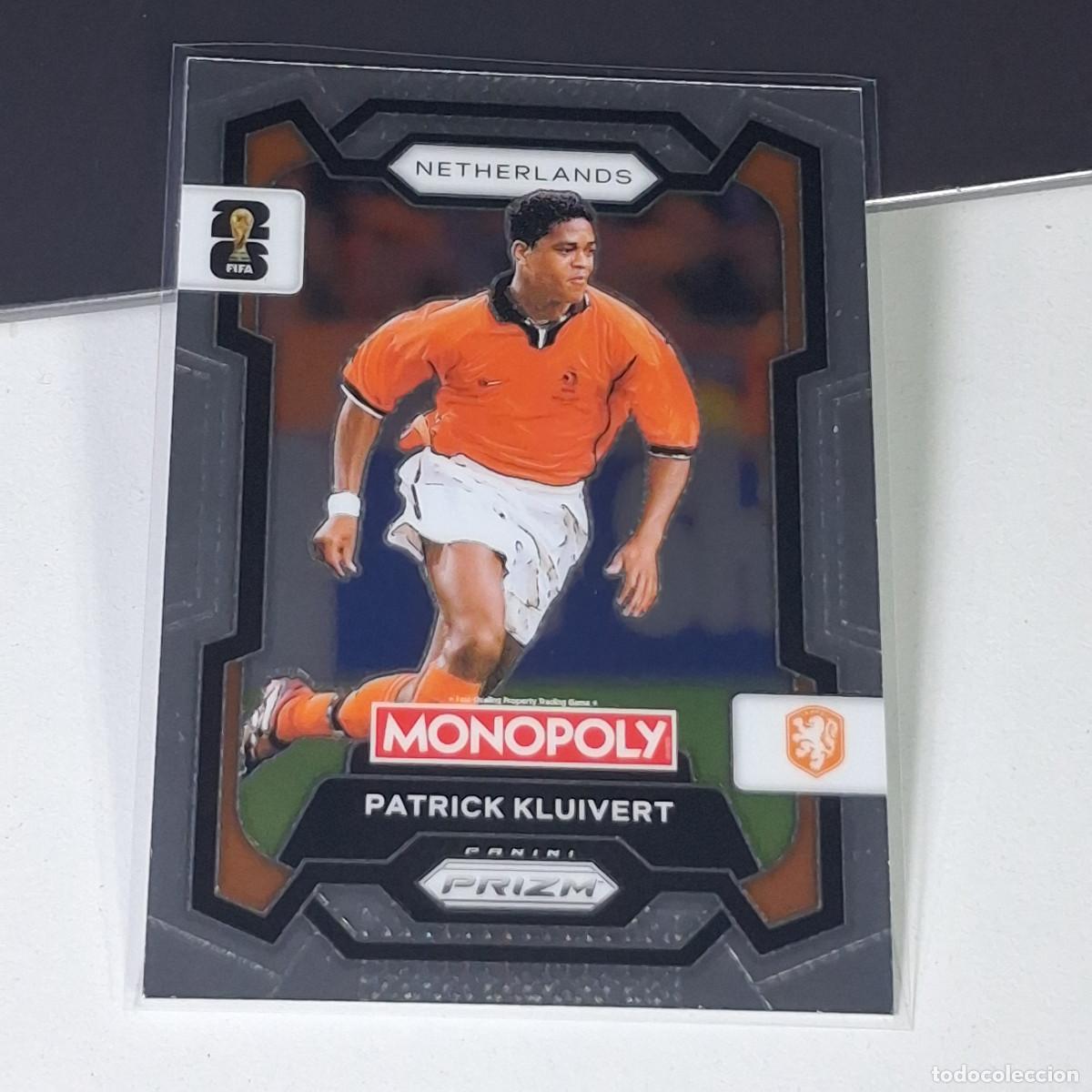 Cromos de F&uacute;tbol: B17 72 PATRICK KLUIVERT HOLANDA FIFA WORLD CUP 2026 PANINI PRIZM MONOPOLY COLECCI&Oacute;N ALBUM MUNDIAL