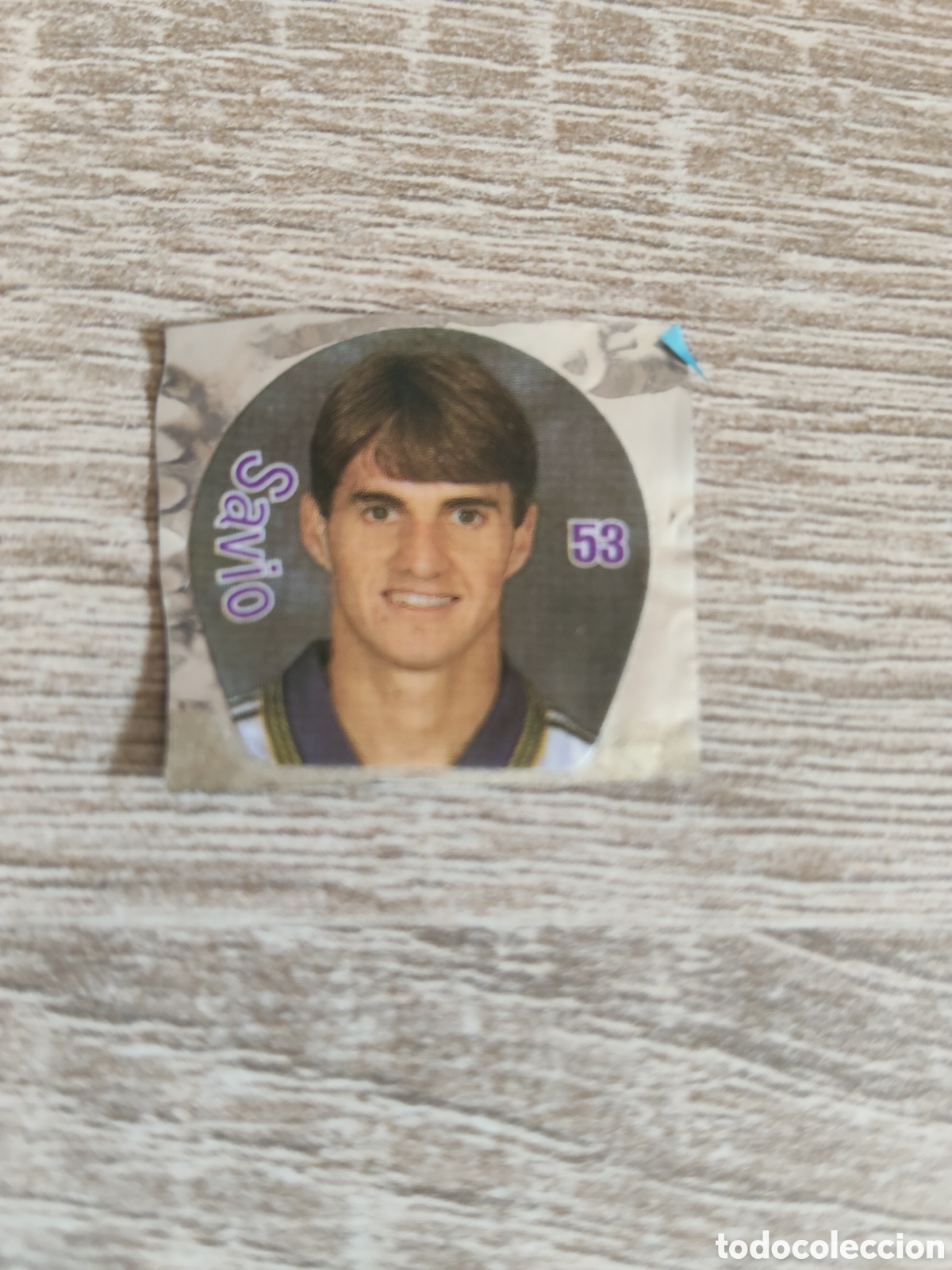 Cromos de F&uacute;tbol: Chicle boomer liga 2000 2001 00 01 53 Savio Real Madrid