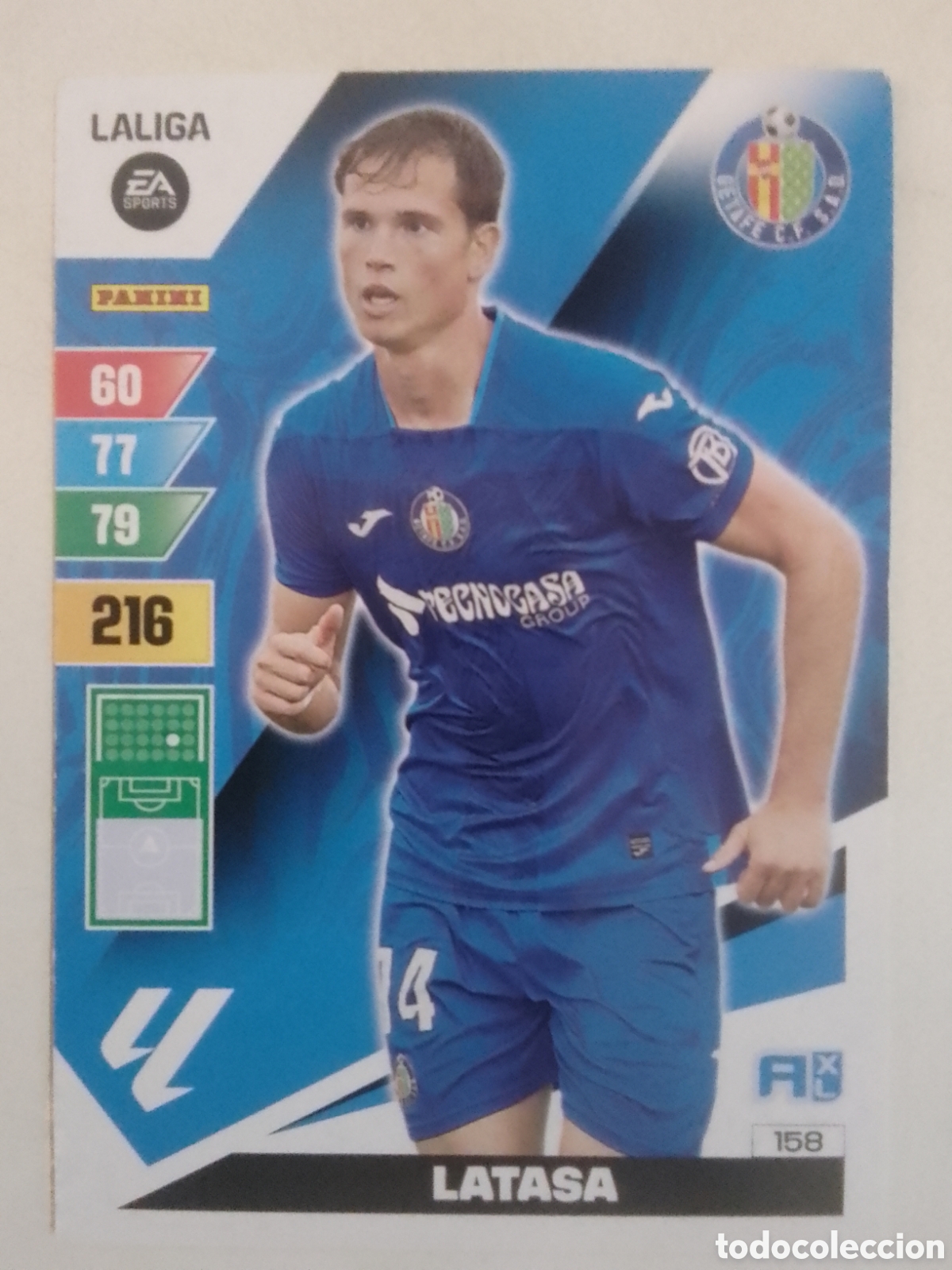 Cromos de F&uacute;tbol: Adrenalyn XL 2023-24 n&deg; 158 Latasa &bull; Getafe.
