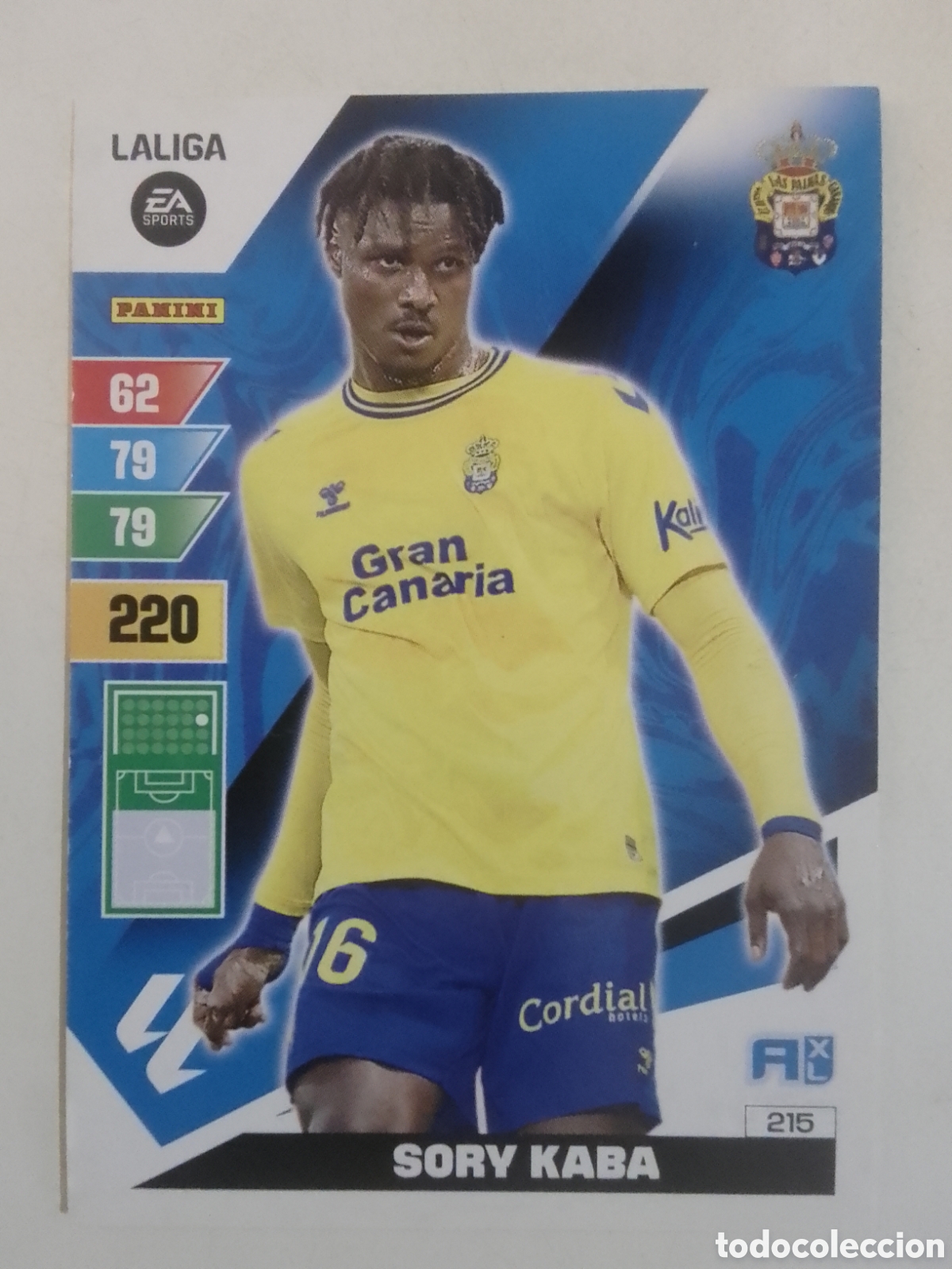 Cromos de F&uacute;tbol: Adrenalyn XL 2023-24 n&deg; 215 Sory Kaba &bull; Las Palmas.