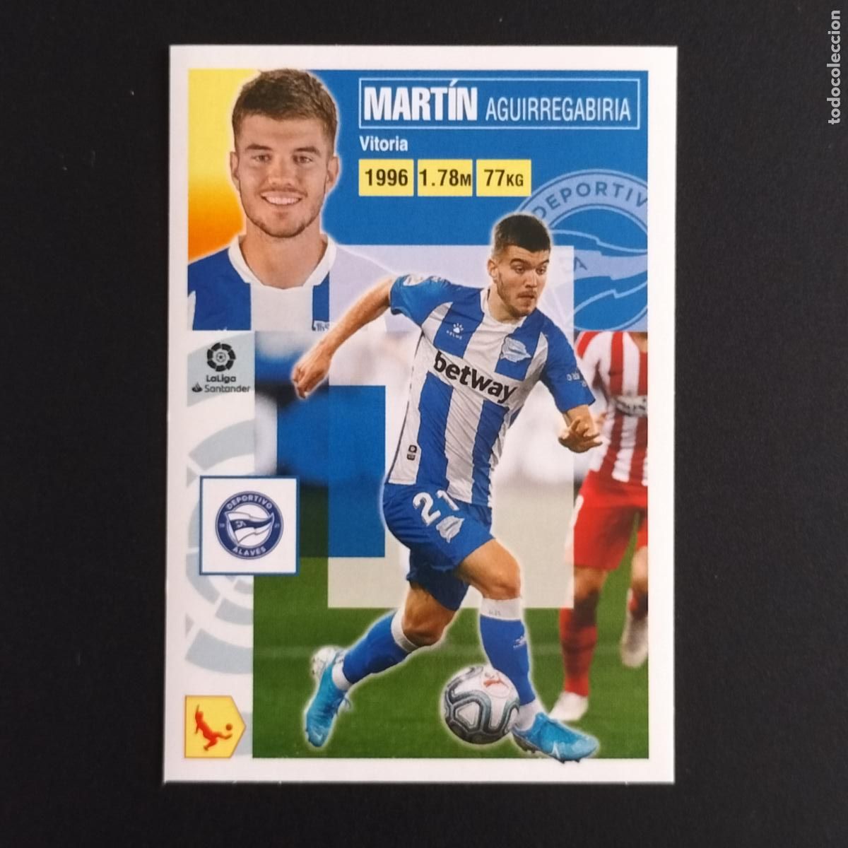 Cromos de F&uacute;tbol: N&ordm; 5 MARTIN ALAVES CROMOS LALIGA SANTANDER ESTE 2020 2021 20 21 LIGA PANINI