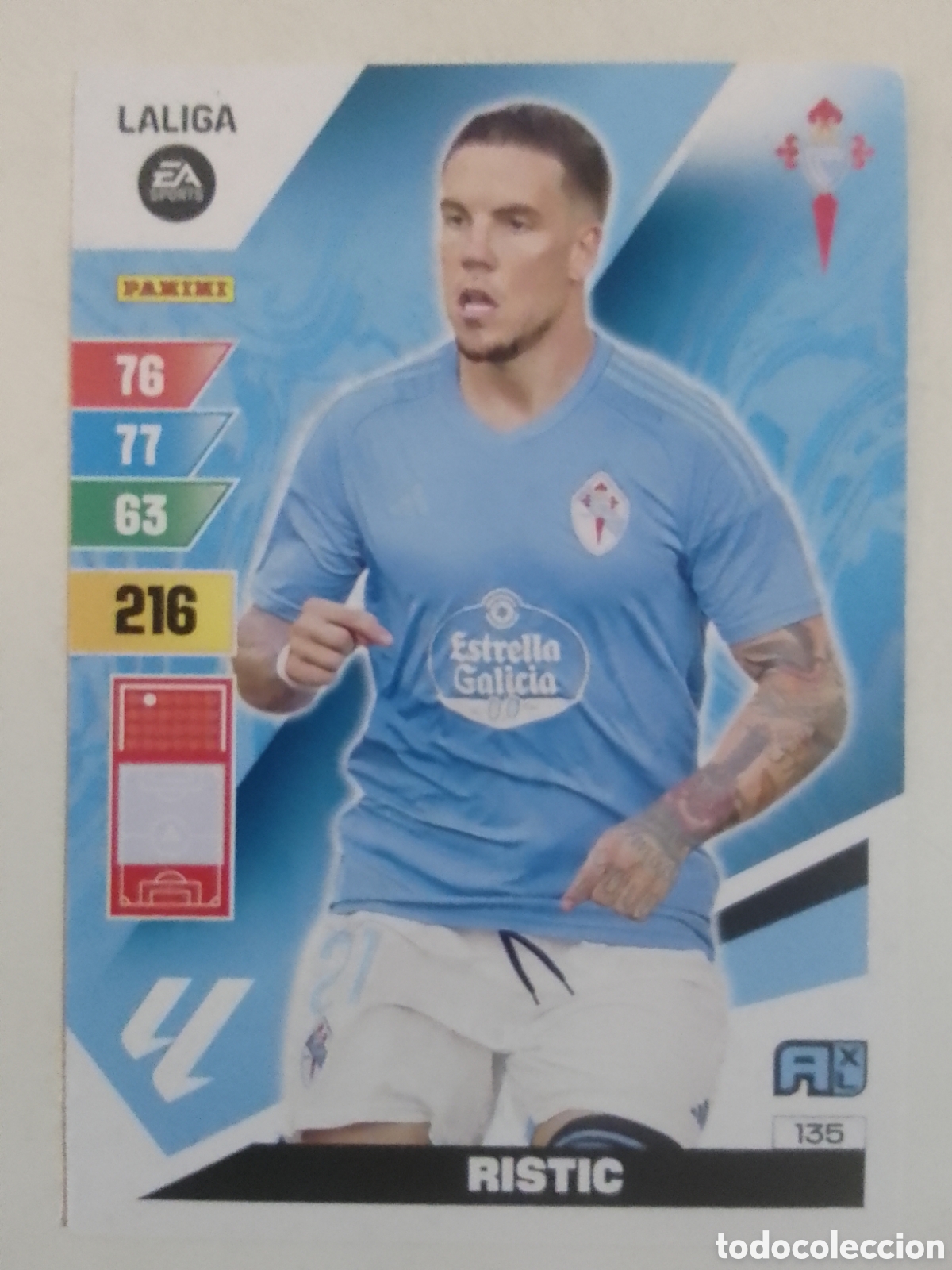 Cromos de F&uacute;tbol: Adrenalyn XL 2023-24 n&deg; 135 Ristic &bull; Celta.