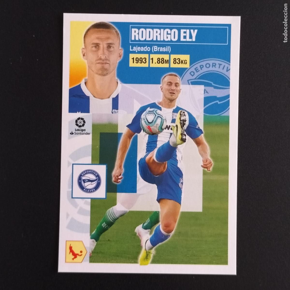 Cromos de F&uacute;tbol: N&ordm; 8 RODRIGO ELY ALAVES CROMOS LALIGA SANTANDER ESTE 2020 2021 20 21 LIGA PANINI