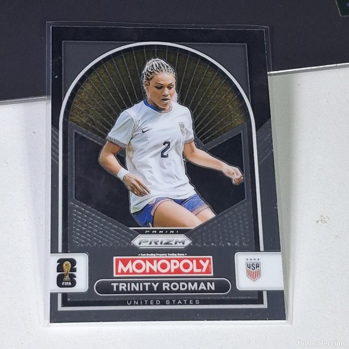 Cromos de F&uacute;tbol: B17 TRINITY RODMAN 94 USA EEUU FIFA WORLD CUP 2026 PANINI PRIZM MONOPOLY COLECCI&Oacute;N MUNDIAL