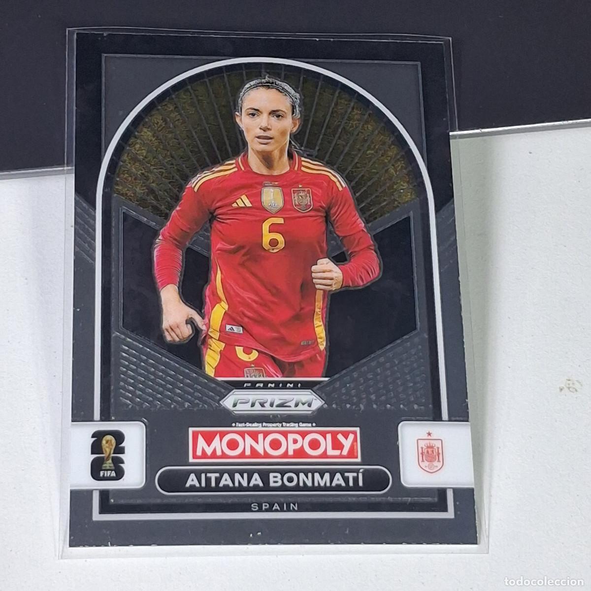Cromos de F&uacute;tbol: B17 AITANA BONMATI 99 ESPA&Ntilde;A SPAIN FIFA WORLD CUP 2026 PANINI PRIZM MONOPOLY COLECCI&Oacute;N MUNDIAL