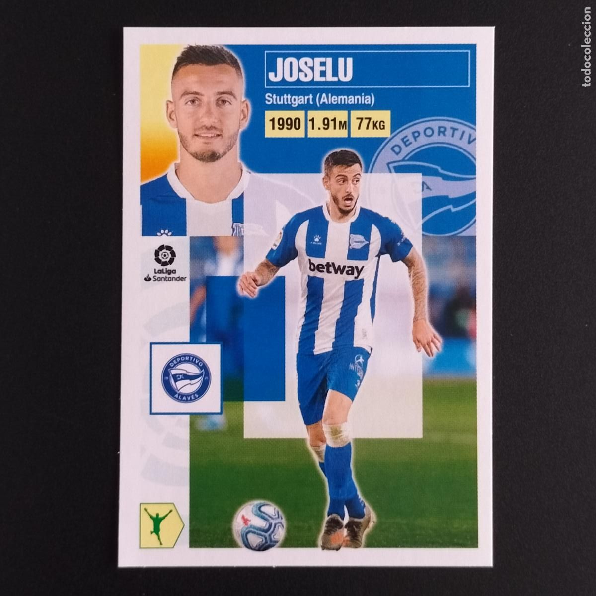 Cromos de F&uacute;tbol: N&ordm; 18 JOSELU ALAVES CROMOS LALIGA SANTANDER ESTE 2020 2021 20 21 LIGA PANINI